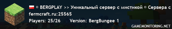 ▉ BERGPLAY >> Уникальный сервер с мистикой ▉ Сервера с креативом и без него | 1.12.2 - 1.21.x