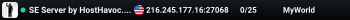 SE Server by HostHavoc.com