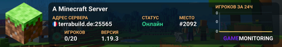 A Minecraft Server