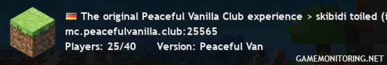 The original Peaceful Vanilla Club experience > Can you hear me? Let me out