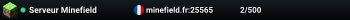 Serveur Minefield