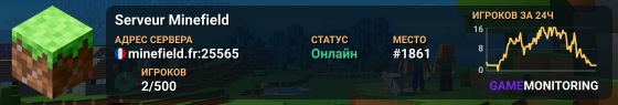 Serveur Minefield