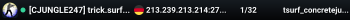 [CJUNGLE247] trick.surf | SurfTricks/Timer/Stats/100T