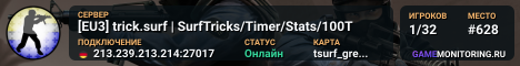 [EU3] trick.surf | SurfTricks/Timer/Stats/100T